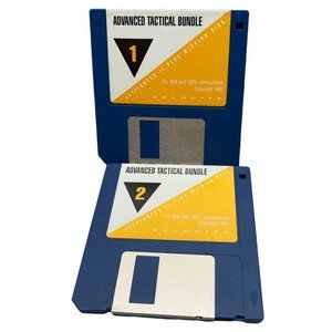 Velocity Advanced Tactical Bundle Jetfighter II Plus Mission Floppy Disk 1992